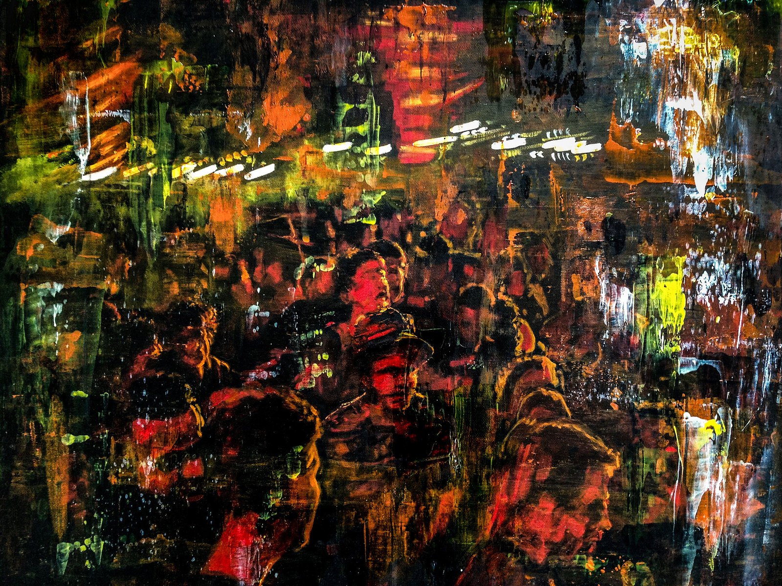 Clubscapes, painting 05